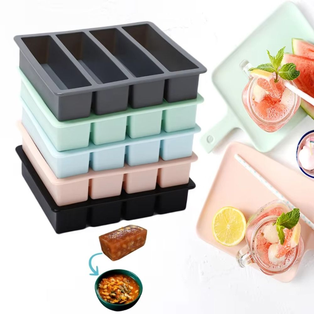 Serving Tray Mold - 새로운 4칸 대형 식품 보관 용기,