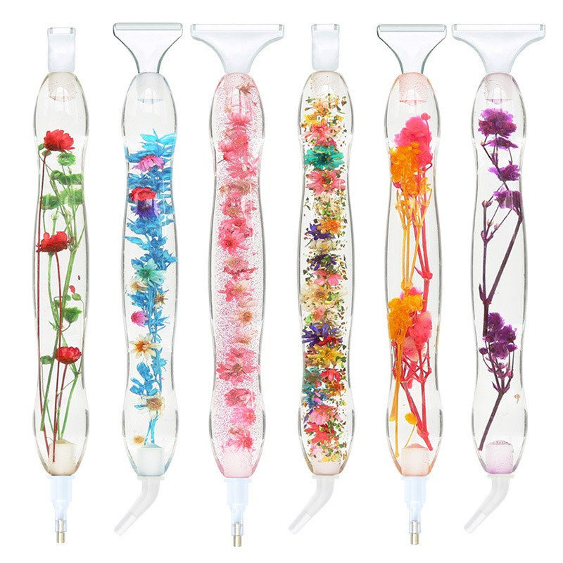 Resin Craft Ideas - 1세트 꽃무늬 레진 5D 다이아몬드 페인팅