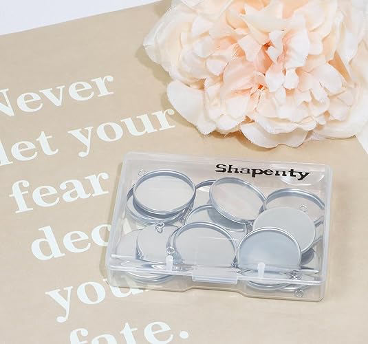 20개 스테인리스 스틸 원형 베젤 블랭크 펜던트 트레이 - Resin Crafts Diy 리뷰 및 가격