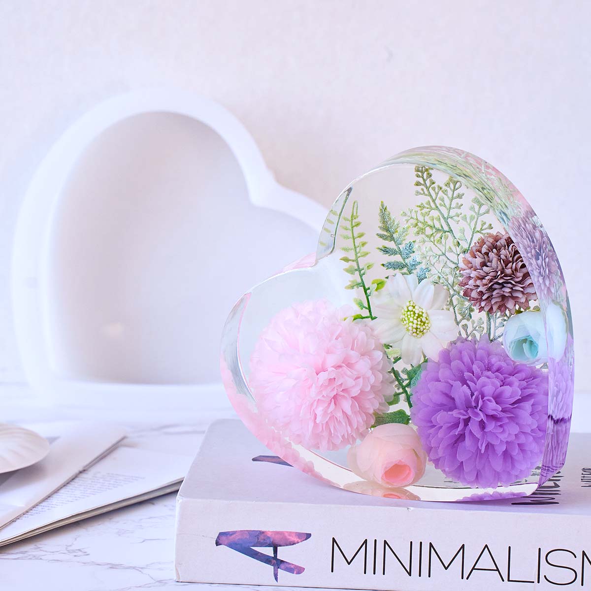 대형 사랑 모양 실리콘 몰드 DIY 하트 육각형 에폭시 - Resin Craft Ideas 리뷰 및 가격