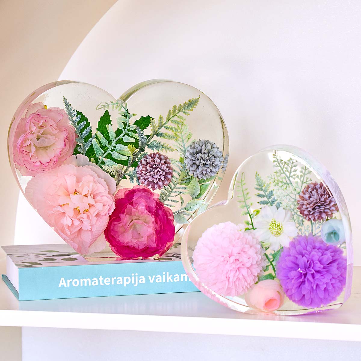 대형 사랑 모양 실리콘 몰드 DIY 하트 육각형 에폭시 - Resin Craft Ideas 리뷰 및 가격