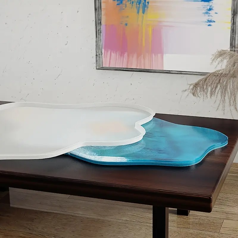 대형 61cm 불규칙 트레이 에폭시 레진 실리콘 몰드  - Resin Ocean Wave Mold 리뷰 및 가격