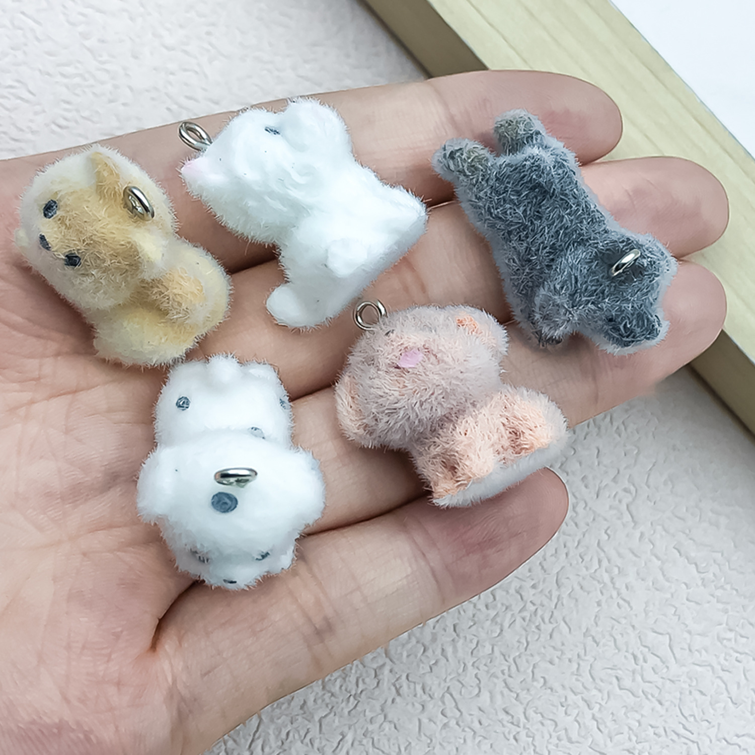 5개&1개 플록드 레진 동물 피규어(강아지, 유니콘 등 - Resin Craft Material 리뷰 및 가격