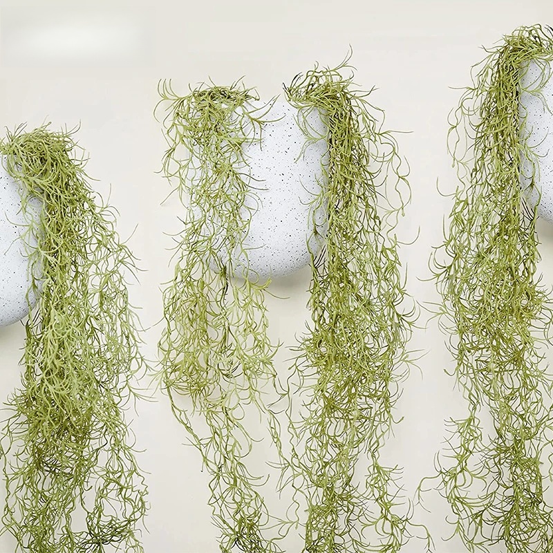 85cm 녹색 인조 식물 이끼 아이비 고사리 덩굴 홈  - Terrarium Moss Art 리뷰 및 가격