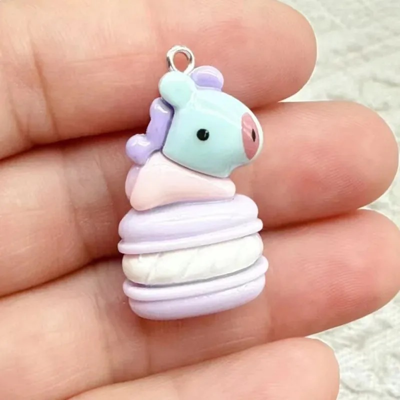 10개 혼합 만화 캐릭터 레진 참 장식품, DIY 수제 - Resin Craft Material 리뷰 및 가격