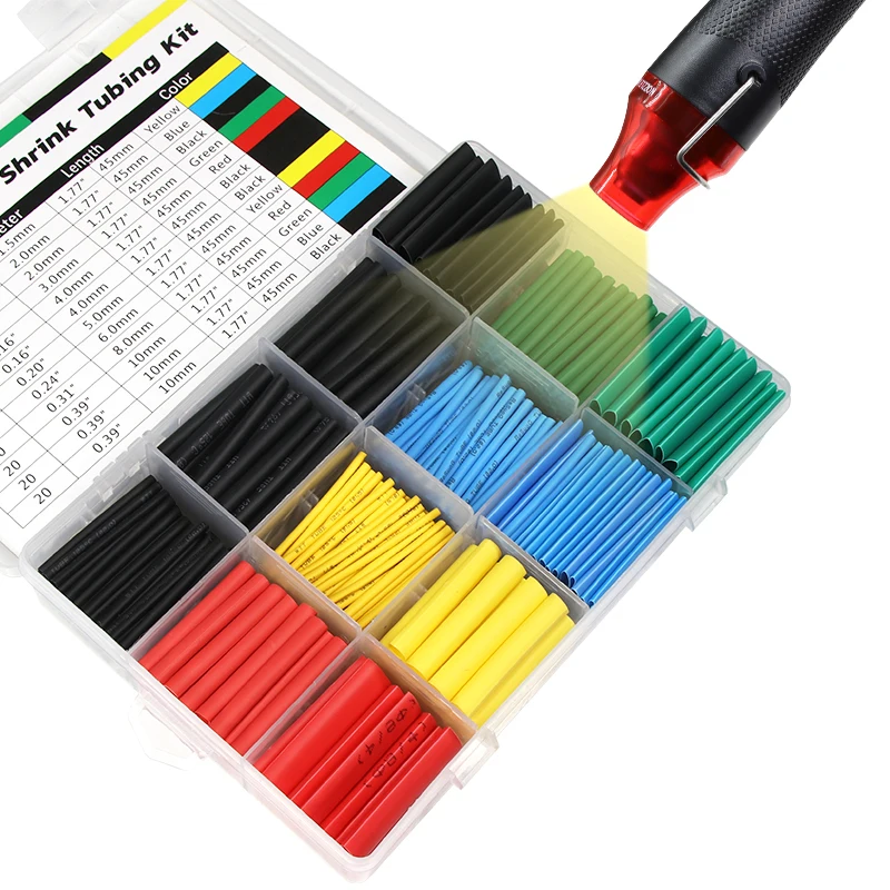102-750pcs 2:1 내열성 튜브 열 수축 포장  - Heat Gun Small 리뷰 및 가격