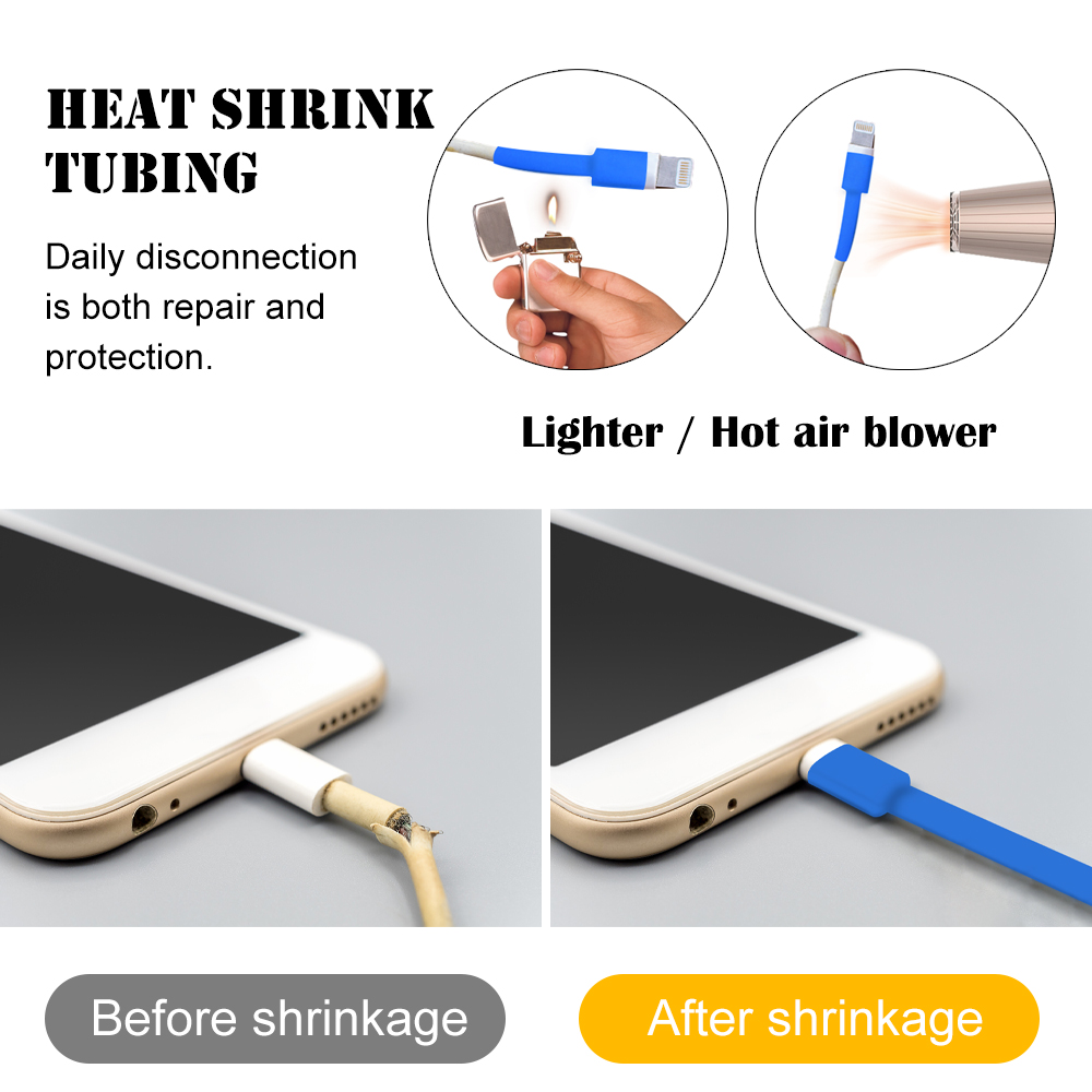 1160/580/164PCS 열 수축 튜브 키트 2:1 - Heat Gun Small 리뷰 및 가격