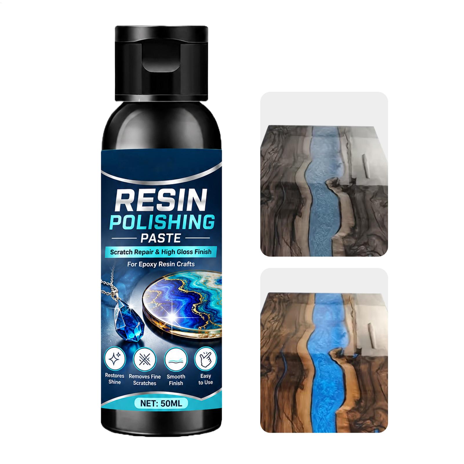 50ml 부드럽고 오래 지속되는 레진 연마 페이스트 표 - Resin Craft Workshop 리뷰 및 가격